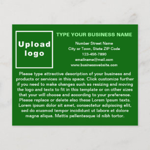 Business Products or Services on Green Flyer