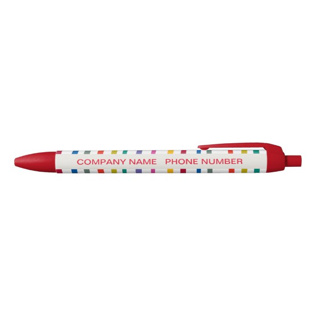 Business Professional Stylish Black Ink Pen (Top)