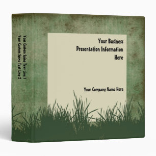 Business Project Binder, Nature theme Binder