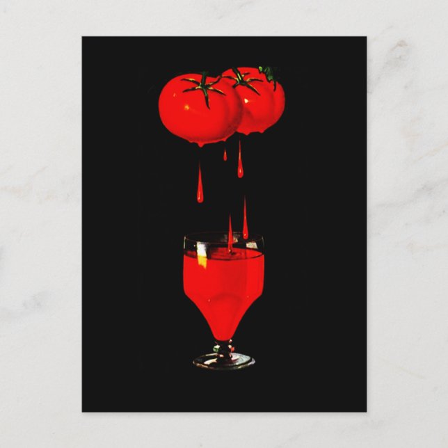 BUSINESS PROMO SANG MARY TOMATO JUS CARTE POSTALE (Devant)