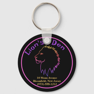 Business Promotion Metal Keychain