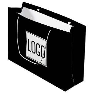 Business Promotional   Custom Logo Shopping Large  Large Gift Bag