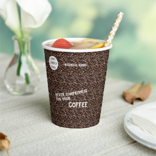 Business Promotional Logo & Name Paper Cups