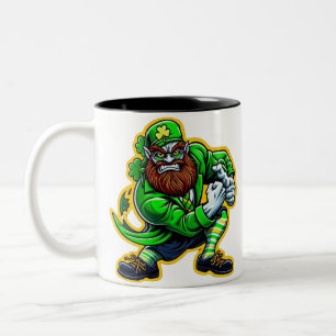 Business Promotional Personalized Logo Two-Tone  Coffee Mug