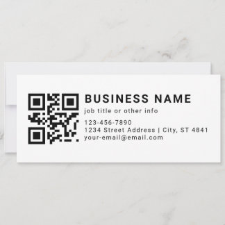Business Promotional QR Code