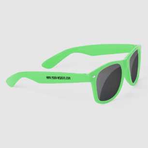 Business Promotional Sunglasses Custom Text Info
