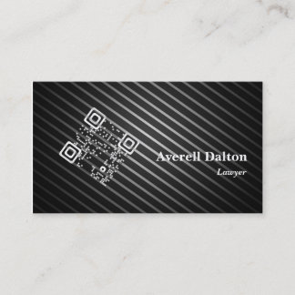 Business QR Code Card, 3.5" x 2.0", 100 pack Business Card