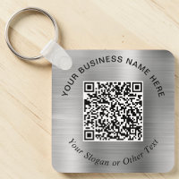 Business QR Code Promo Silver