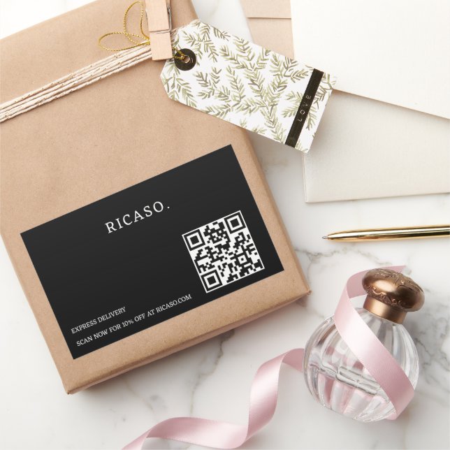 Business QR code Promotional Sticker (Gifting)
