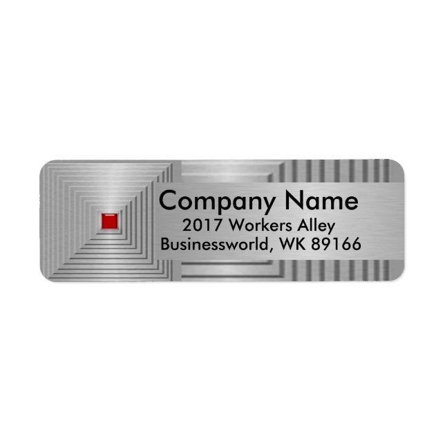 Business Return Address (Front)