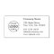 Business Return Address | Logo Professional Modern