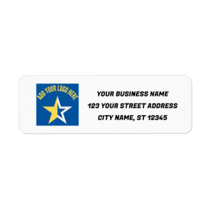 Business Return Address   Professional Custom Logo