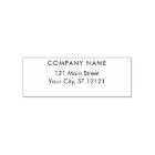 Business Return Address Simple Modern