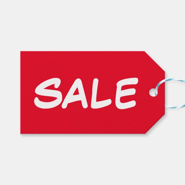 Business Sale Tags (Front (Horizontal))
