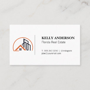 Business Sales   Real Estate Professional Business Card