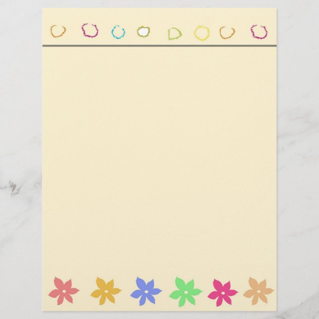 Business, school, office, home letterhead (Front)