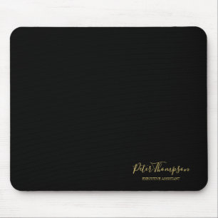 Business Script Elegant Signature  Mouse Pad