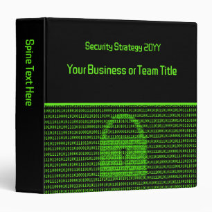 Business Security Compliance - Binary Digital Lock Binder
