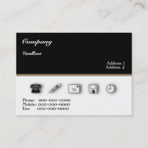 Business Service Business Card