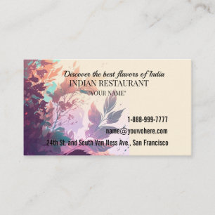 Business services card