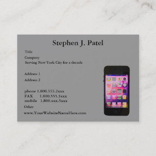 Business Specialist Smart Phone Card