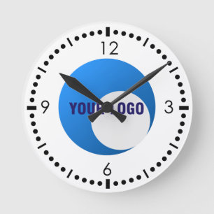 Business Sport Logo Template Round Clock