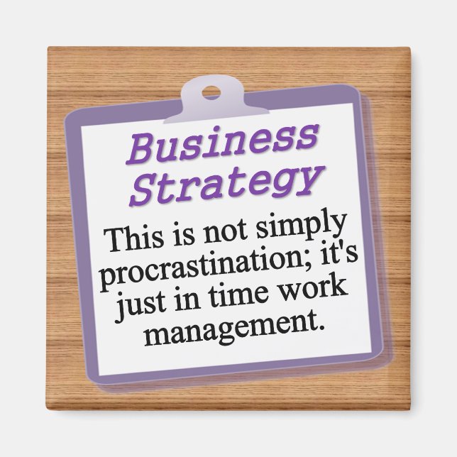 Business Strategy Magnet (Front)