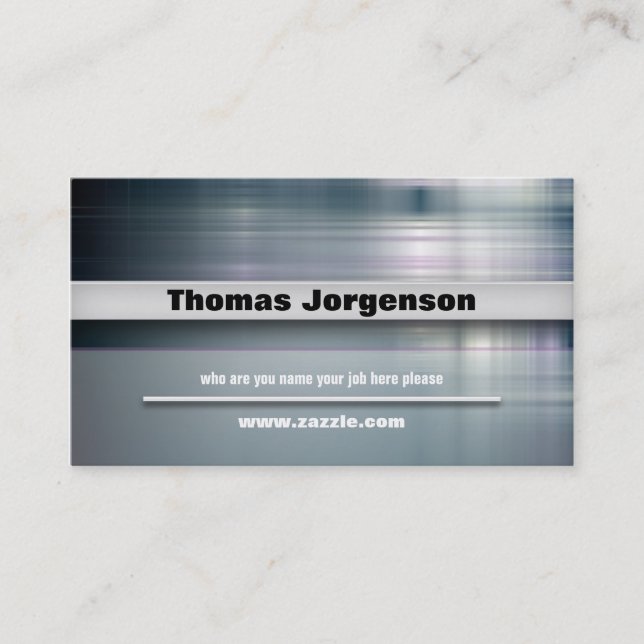 business style business card (Front)