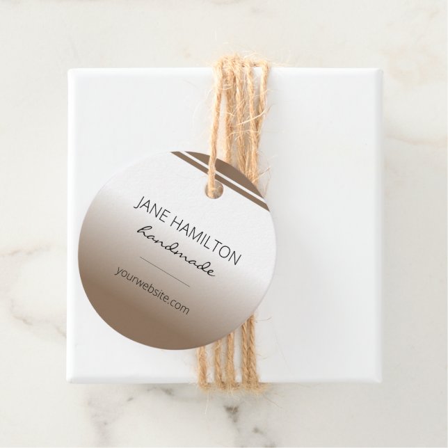 Business Supplies Custom Packaging Tags (In Situ)