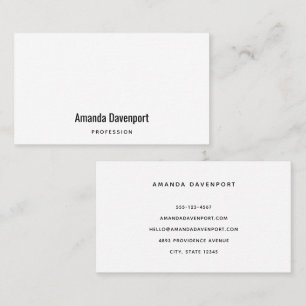 Business template 2 business card