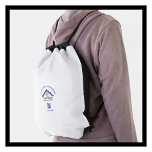 Business Thank You Custom Logo QR Code  Drawstring Bag<br><div class="desc">Classic and Simple -- Your business logo and QR code plus phone number (or your text) on this handsome functional drawstring bag. You can match the colour of your text and QR code to your business colours. Create and increase your brand awareness. You can customize the words "Thank You for...</div>