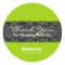 Business Thank You Lace Green