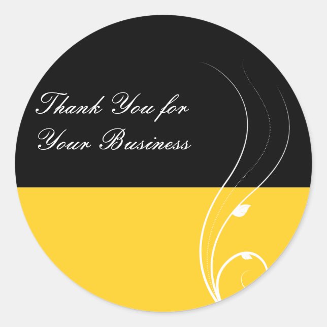Business Thank You Stickers (Front)