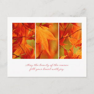 Business Thanksgiving Postcard / for Customers