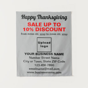 Business Thanksgiving Sale on Grey Tapestry