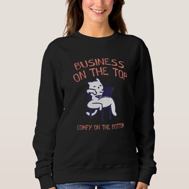 Business Top Comfy Bottom Work From Home Clothes W (Front)