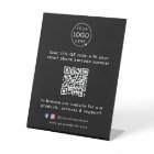 Business Website | QR Code Scan Me Modern Black