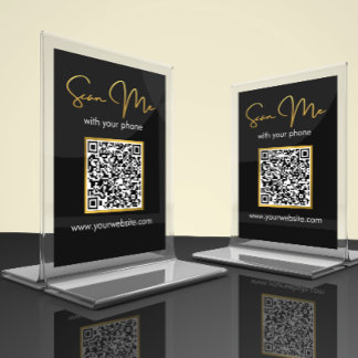 Business | Wedding QR Code Table Card