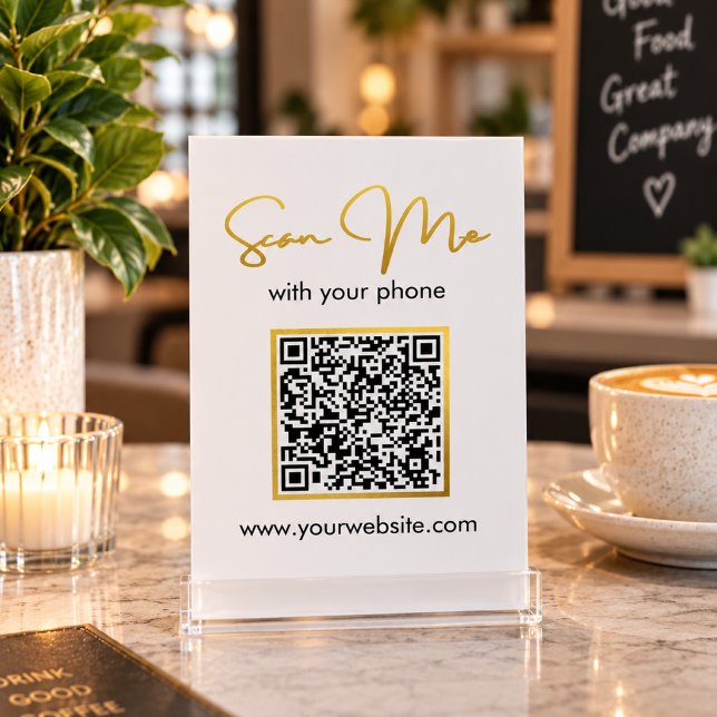 Business | Wedding QR Code Table Card (Creator Uploaded)