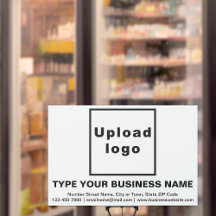 Business White Large Rectangle Yard Sign
