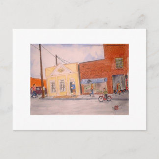 business with attorney justin baird postcard