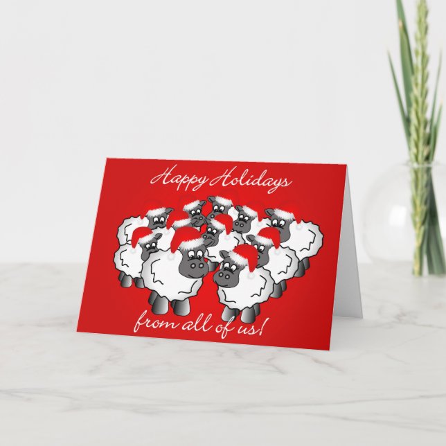 Business Xmas Holiday Card (Front)