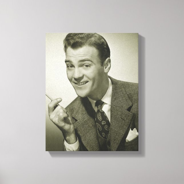Businessman Canvas Print (Front)