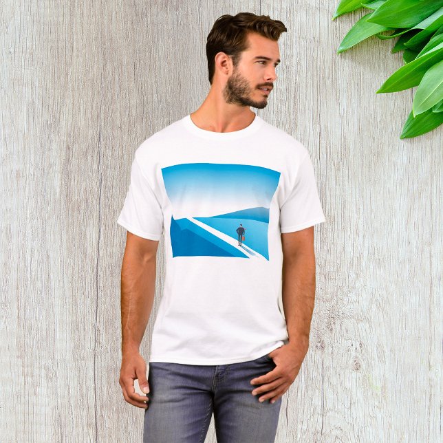Businessman Looking Toward Future Path T-Shirt (Creator Uploaded)