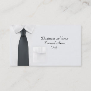 Businessman Shirt Profile Card