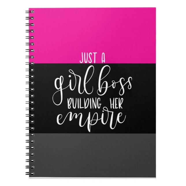 Businesswoman inspiration notebook (Front)