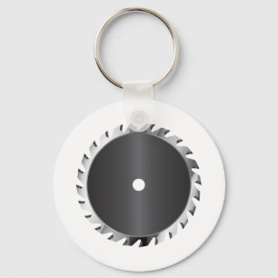 Buss Saw Blade Keychain