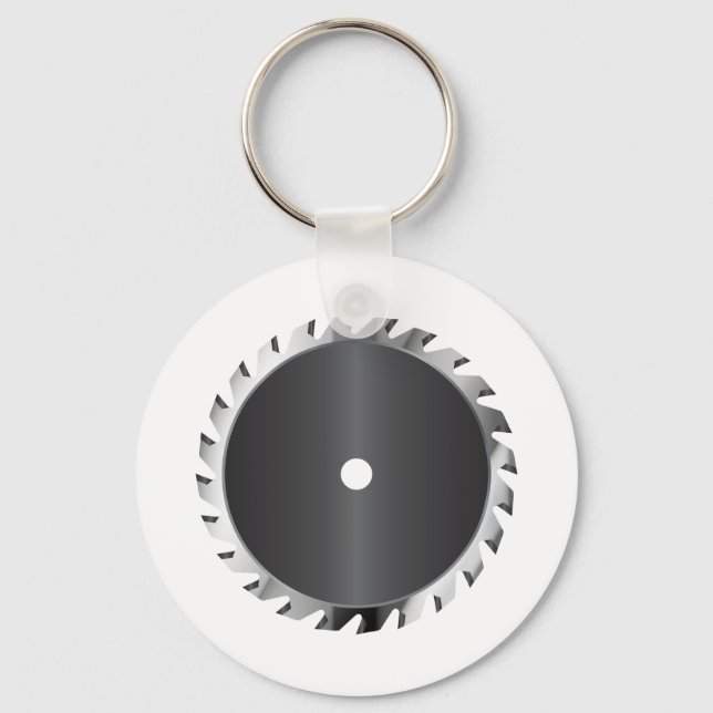 Buss Saw Blade Keychain (Front)