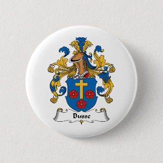 Busse Family Crest 2 Inch Round Button