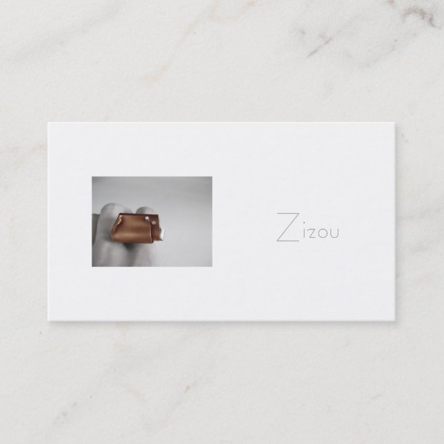 Bussines card for jewellery sellers, makers... (Front)